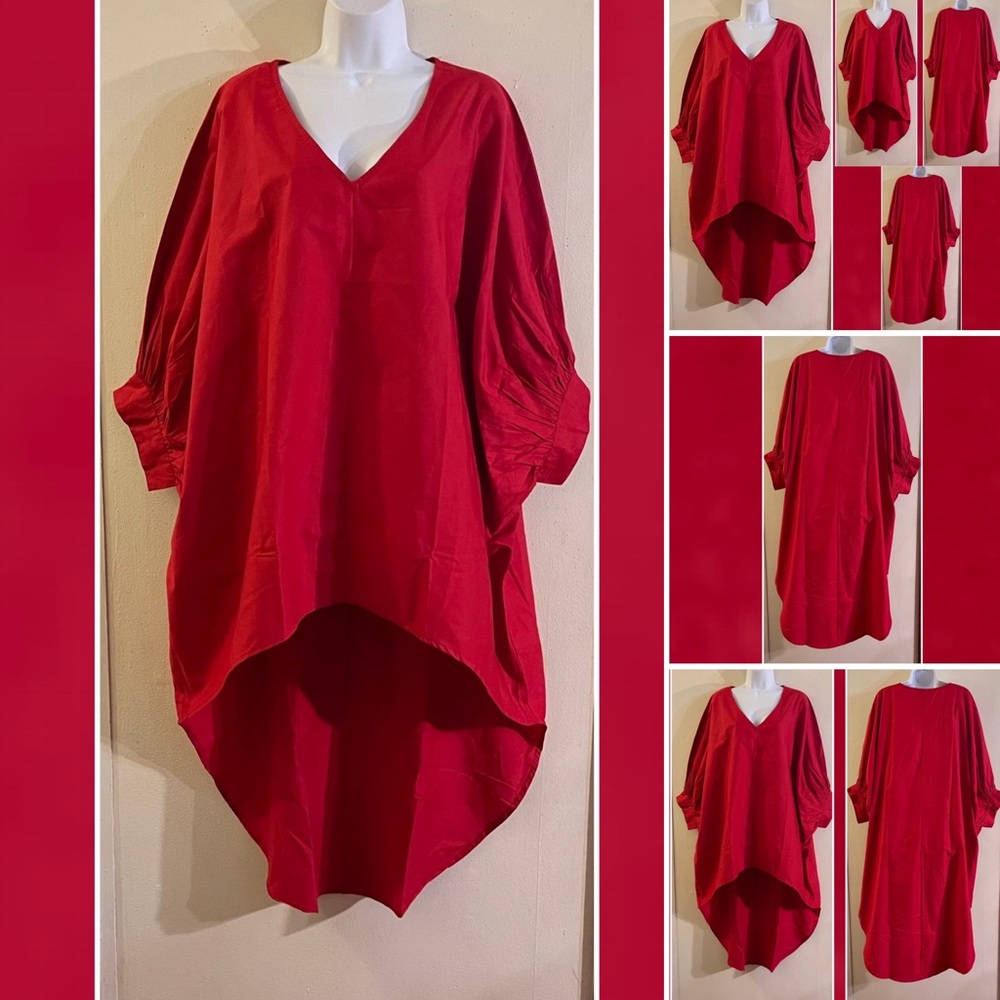 Dolman Sleeve High Low Top - Picture 1 of 16